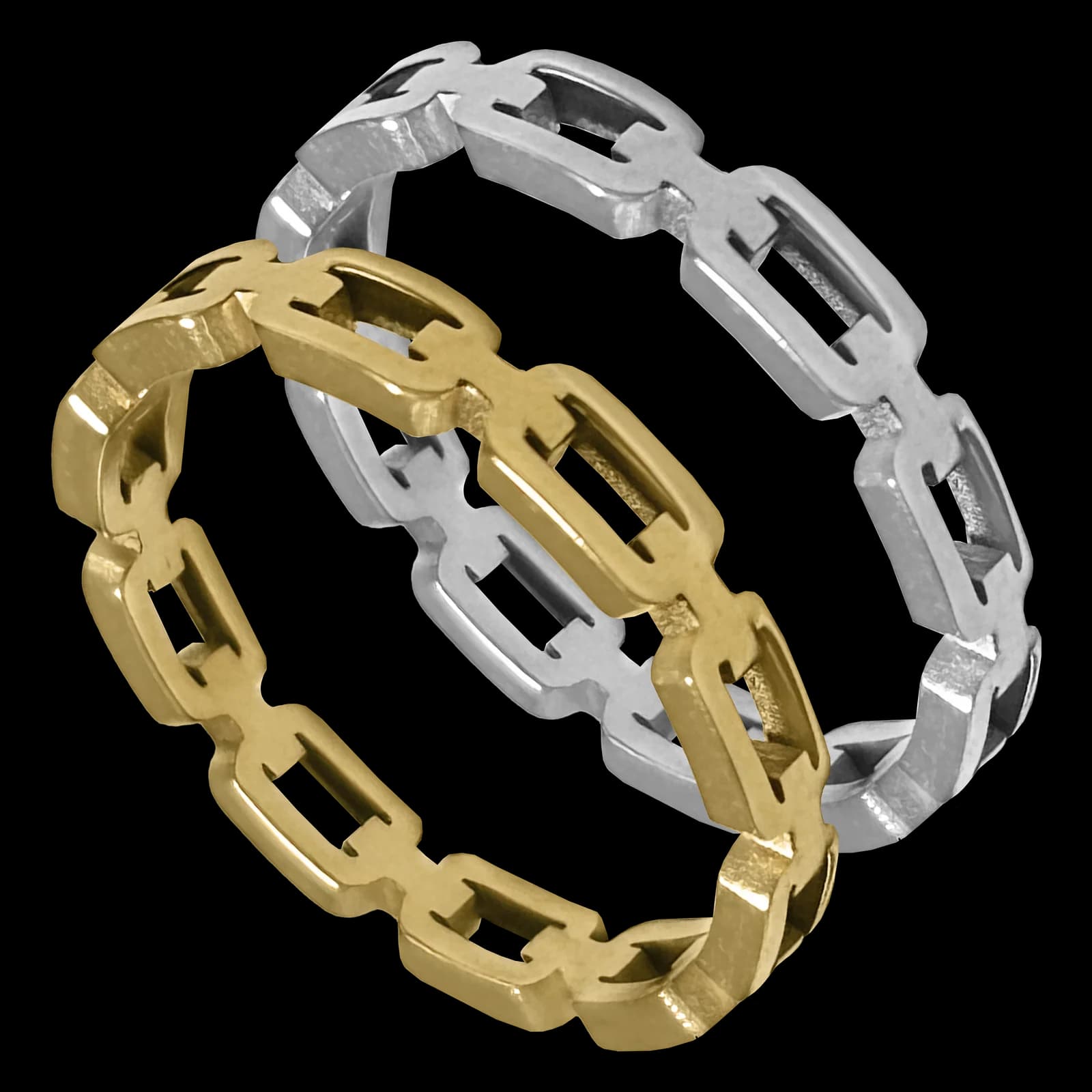 Chain Link Ring — Size 7